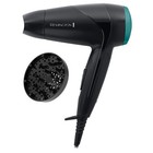Remington D1500 Compact Travel Hair Dryer, Diffuser, Folding Handle, 2000W NEW