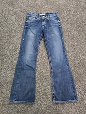 Big Star Orion Bootcut Jeans Buckle Distressed Men's Size 31R