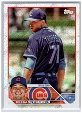 #40 Keegan Thompson Chicago Cubs 2023 Topps Rainbow Foilboard /608