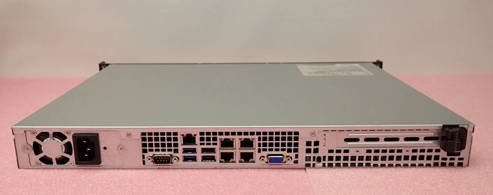 Supermicro SuperChassis CSE-512 G1820 8GB RAM 2TB HD X10SLM+-LN4F Mini 1U Server - Image 2 of 4