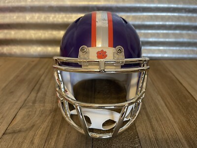 clemson concept football helmet Clemson Tigers Concept Speed Mini Helmet