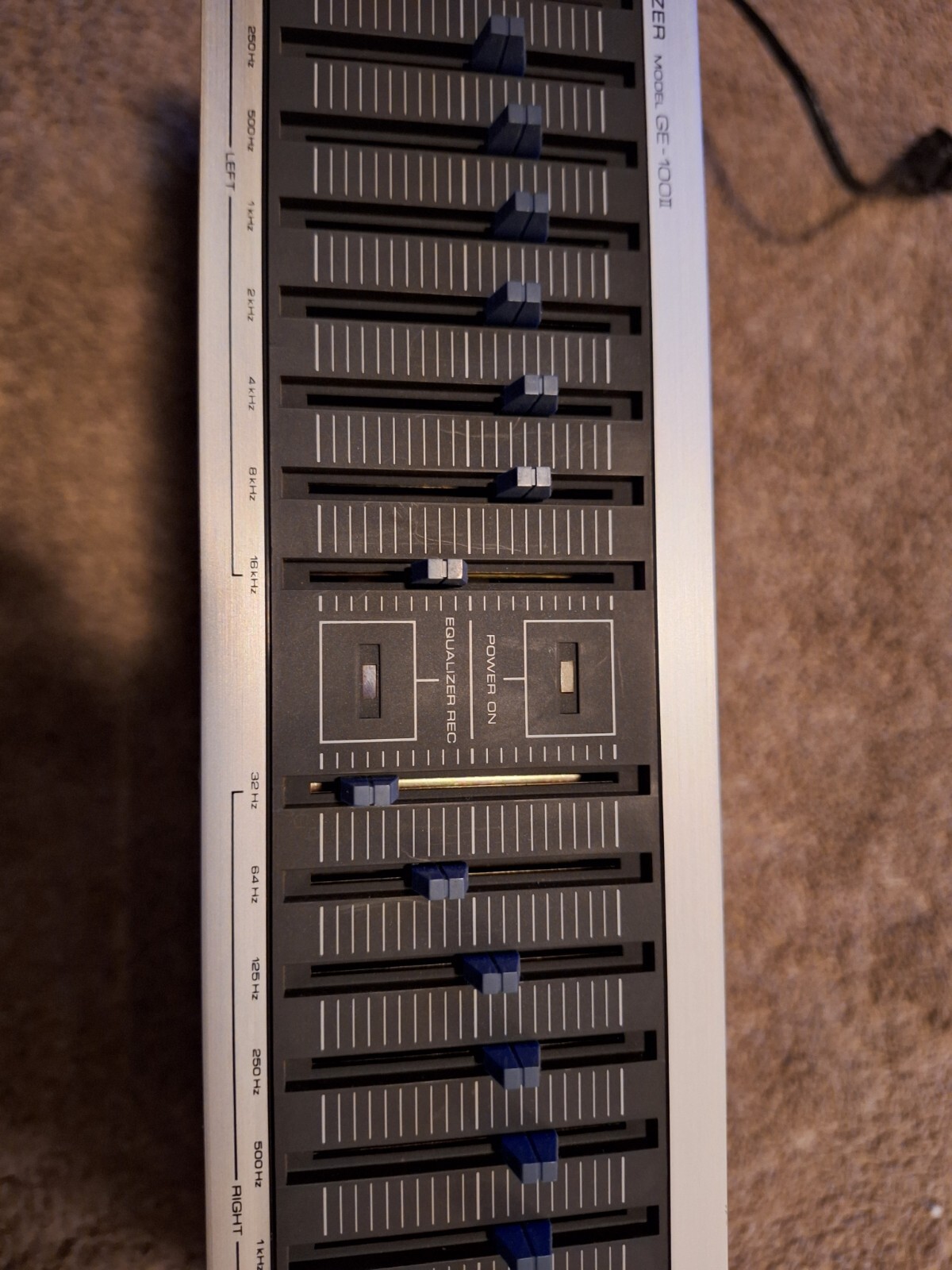 Kenwood Graphic Equalizer Ge100II eBay