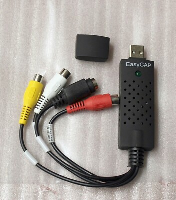 EASYCAP USB CABLE ADAPTER AUDIO VIDEO GRABBER CAPTURE CARD
