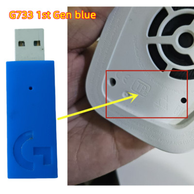 Wireless Headset USB Receiver for Logitech G533, G733, G933, G935, GPRO X2