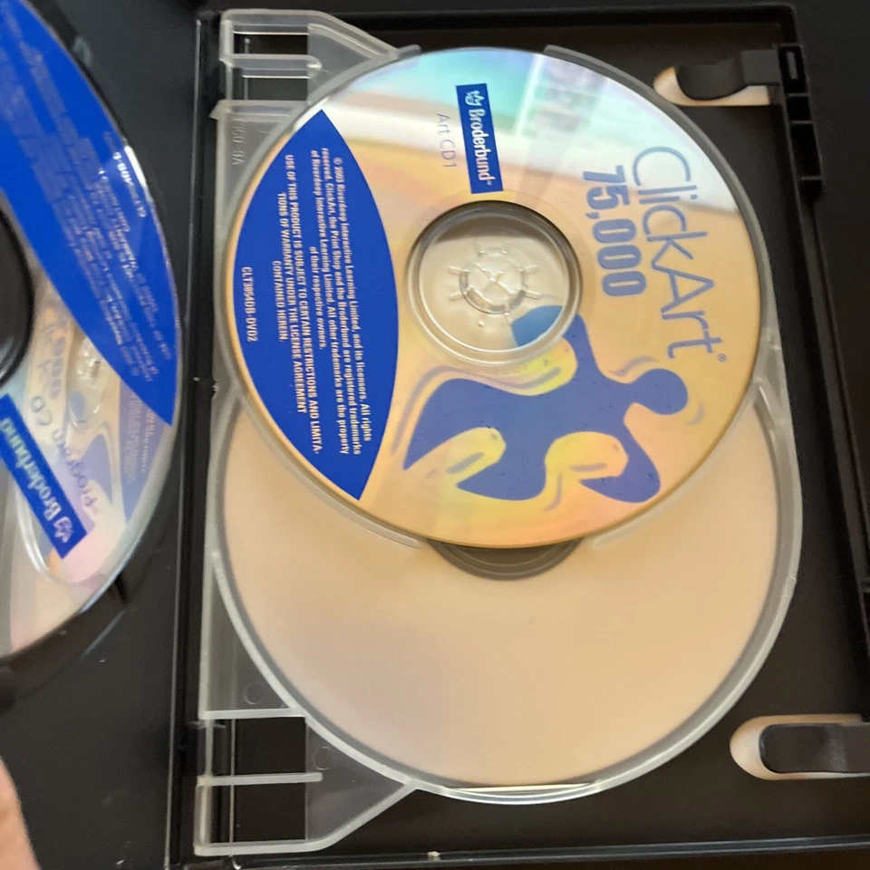 Click Art 75,000 Broderbund PC CDROM - Image 4 of 4