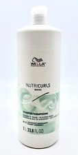 Wella Nutricurls for Waves Hair Shampoo 33.8 oz / 1 Liter 0.86 per gallon