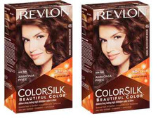 Revlon Colorsilk Haircolor, Medium Golden Chestnut Brown 46 2 Pack 