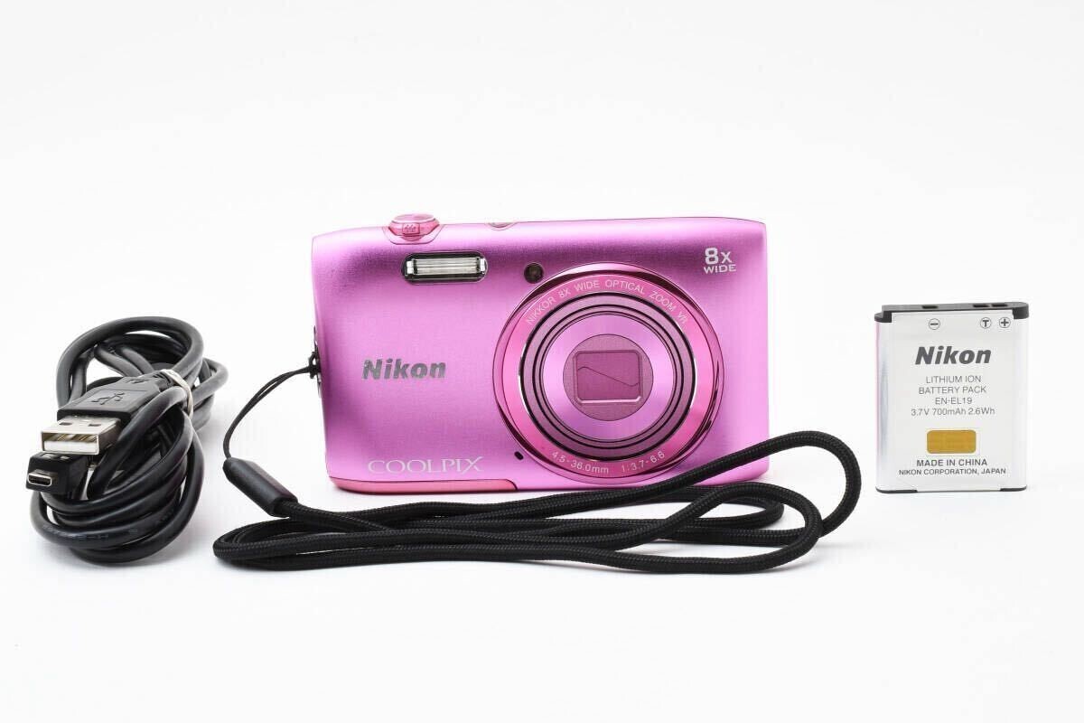 Nikon S3600PK COOLPIX S3600 20.1MP Compact Digital Camera