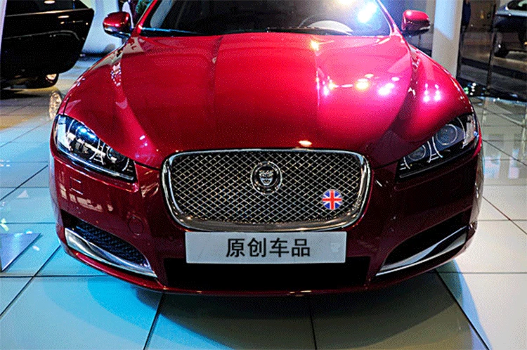 Bandera de Inglaterra capó de metal parrilla delantera trasera insignia emblema para Mini Jaguar  Foto 2 de 4