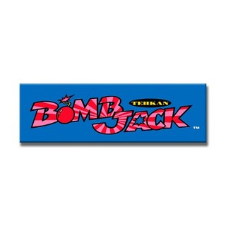 Bomb Jack Premium Arcade Marquee Insert Reproduction Header/Backlit Sign