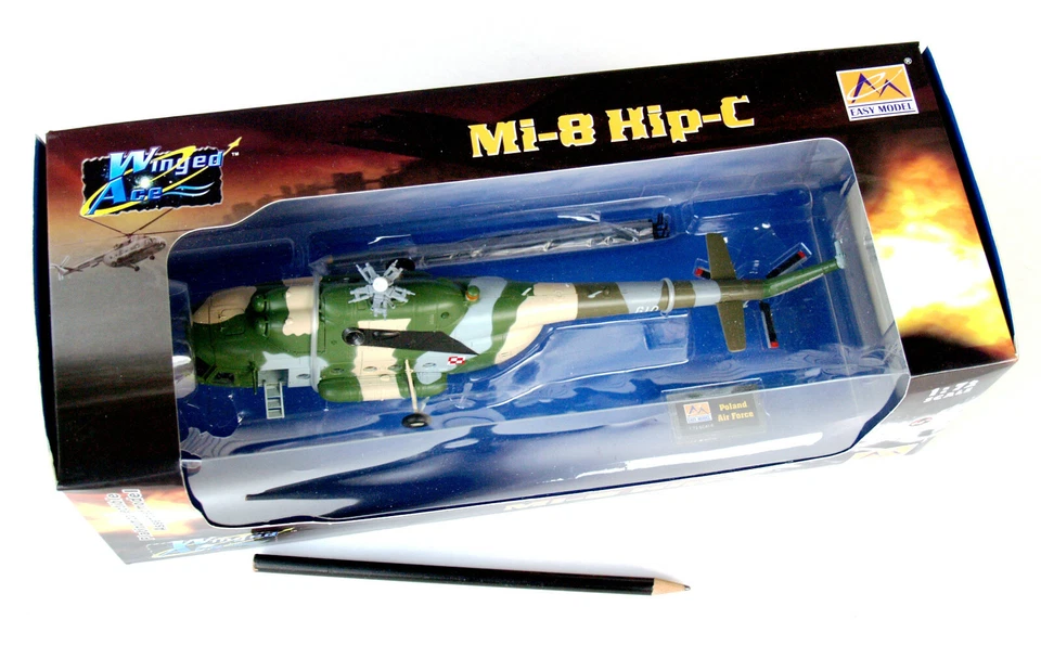Easy Model 1:72 ● MIL Mi-8 'Hip-C' Polish AF Transport helicopter, finished 28cm - Imagen 1 de 4