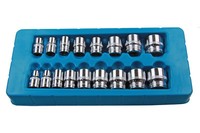 Nusskasten Steck-NüSse Nuss Set SteckschlüSsel Satz Werkzeug Kfz CV 3/8“ 8-24 Mm
