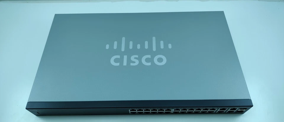 CISCO SF300-24PP 24 Port Managed POE+ Network Switch with Gigabit - Image 4 of 4