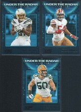 Williams Warner Martinez Under The Radar Card Lot X3 2020 Panini Score Football