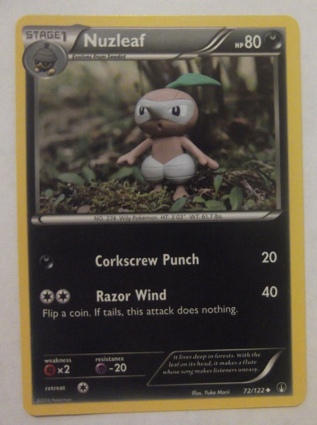 088PK072 - Nuzleaf - 72/122 - Breakpoint - Uncommon