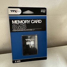 PS2 - Memory Card - 8MB TTX Tech 