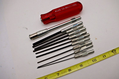 Allen 785 Multi tool with 99 series allen SAE bits nice tool works good T4