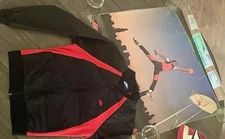LOT OF 2 1985 NIKE JORDAN JUMPMAN POSTER & NEW 1985 AIR JORDAN 1 JACKET $475 obo