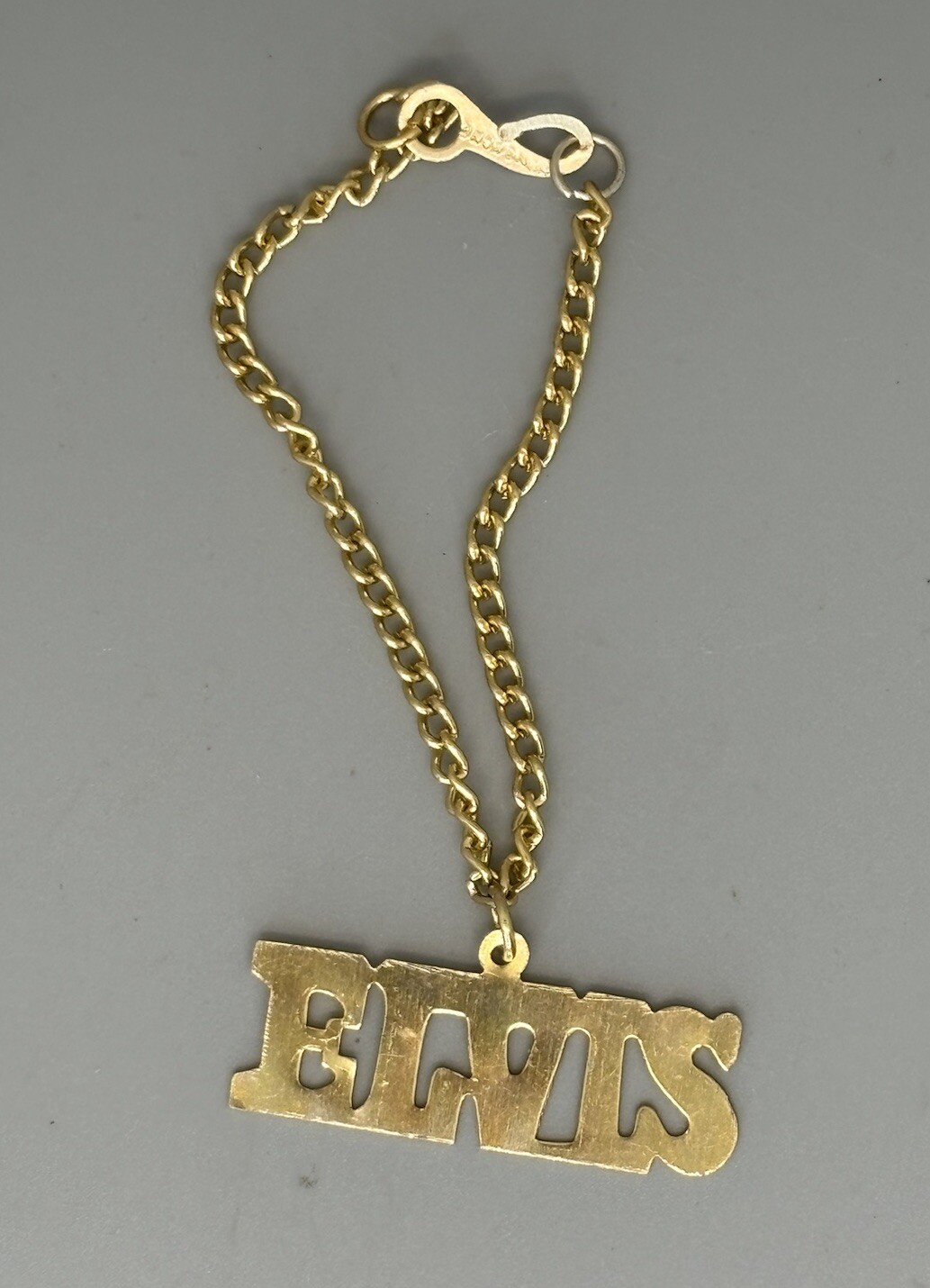 Vintage Elvis Presley Novelty Metal Bracelet - Unused New Old Stock (NOS)