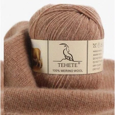 CozyCrafts Merino Magic: Luxe 3-Ply Knitting Yarn - Warm, Soft, Lightweight, and