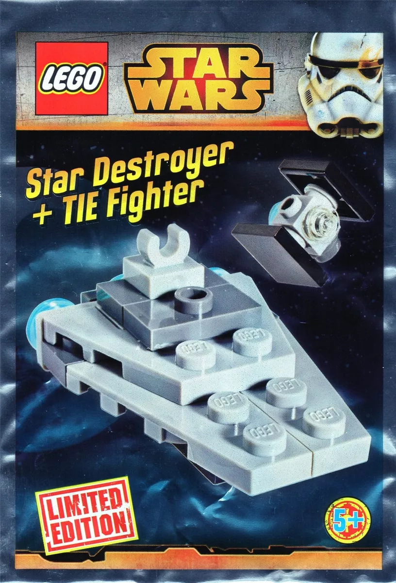 LEGO Star Wars Mini Limited - Star Destroyer + TIE Fighter 911510 (Foilbag)