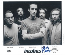 * DIRK LANCE * signed 8x10 photo * INCUBUS * ALEX KATUNICH * COA * 1