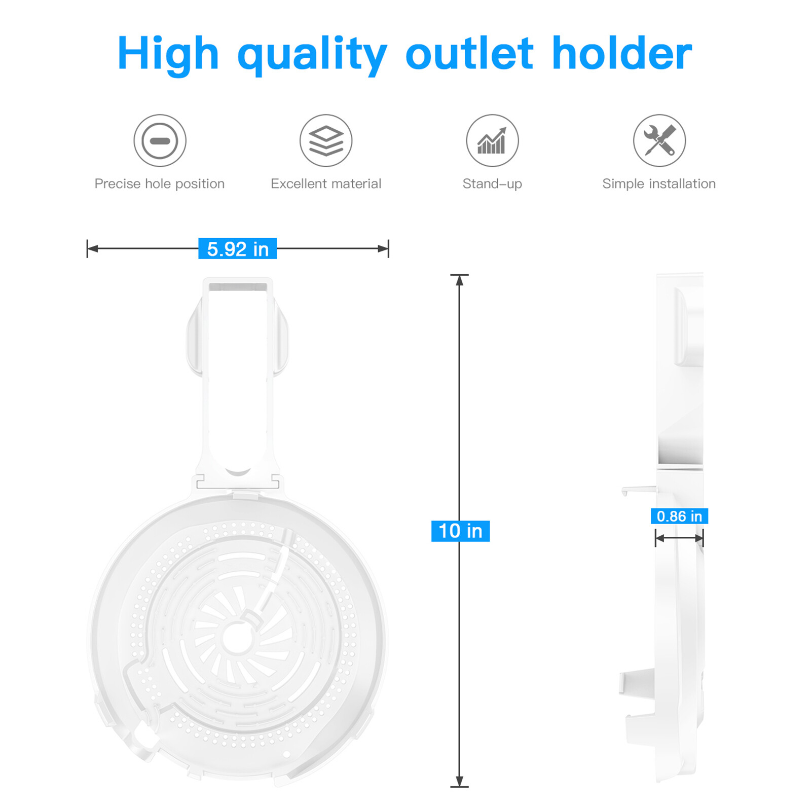 Wall Mount for TP Link Deco M9 Plus Whole Home Mesh System U0I3 eBay