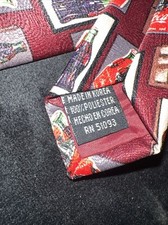 The Coca-Cola Company Bottles Collage Silk Necktie Tie Made In Korea Preowned
