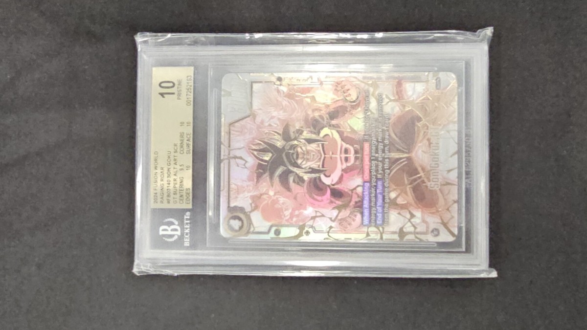 BGS 10 Dragon Ball Fusion World Raging Roar Son Goku Gt Fb03 BGS 10 Dragon Ball Fusion World Raging Roar Son Goku Gt Fb03