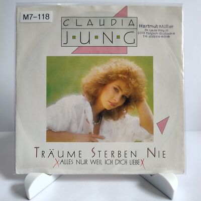 Claudia Jung   Träume Sterben Nie, 7'' Vinyl (G-/G), Intercord, M7-118