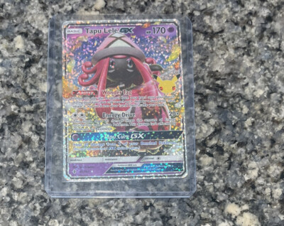Pokemon Tapu Lele GX Celebrations Classic Collection 60/145 NM/M W/Top Loader