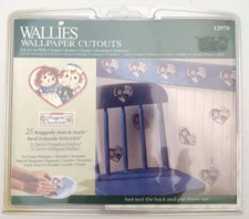 Raggedy Ann & Andy Best Friends Wallies Wallpaper Cutouts Wall Decor #12970