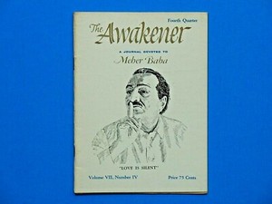 Meher Baba's THE AWAKENER MAGAZINE Vol. 7 No. 4   EX. condition