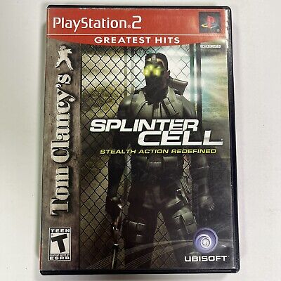 Tom Clancy's Splinter Cell - Playstation 2 PS2 Complete CIB Tested