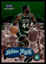 1999-00 Fleer Mystique Green Adrian Griffin Rookie /2999 Boston Celtics #131