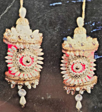 LeeWards PINK ICE Vtg RARE Sequin Bead Carousel STUNNING Christmas Ornament Kit