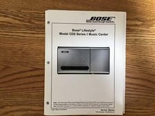 Bose Lifestyle Model CD5 Series I Music Center service manual w/ bulletins