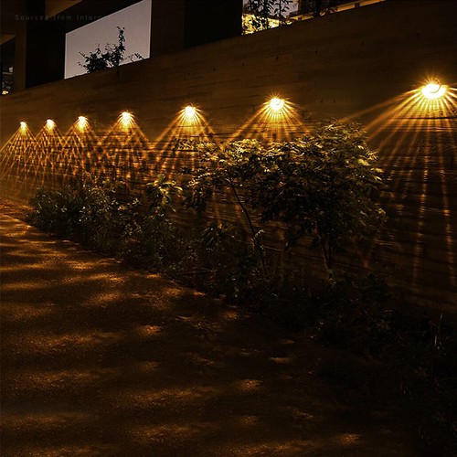 6-Pack Low Voltage Deck Lighting, LED Fence Lights Outdoor, Oil Rubbed Bronze - Picture 7 of 8