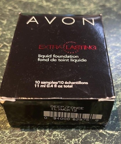 Avon Extra Lasting Foundation Samples in Deep