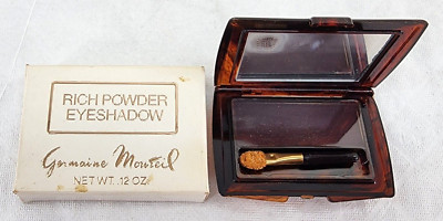 Vintage Germaine Monteil Rich Powder Eyeshadow 0.12oz NEW Blackberry