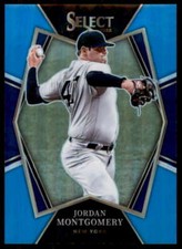 Jordan Montgomery PRM Rookie Card 2022 Select Light Blue #126 