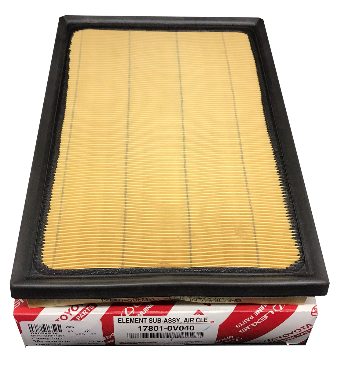 Genuine Parts Air Filter TOYOTA 17801-0V040 FOR CAMRY' 12 / LEXUS