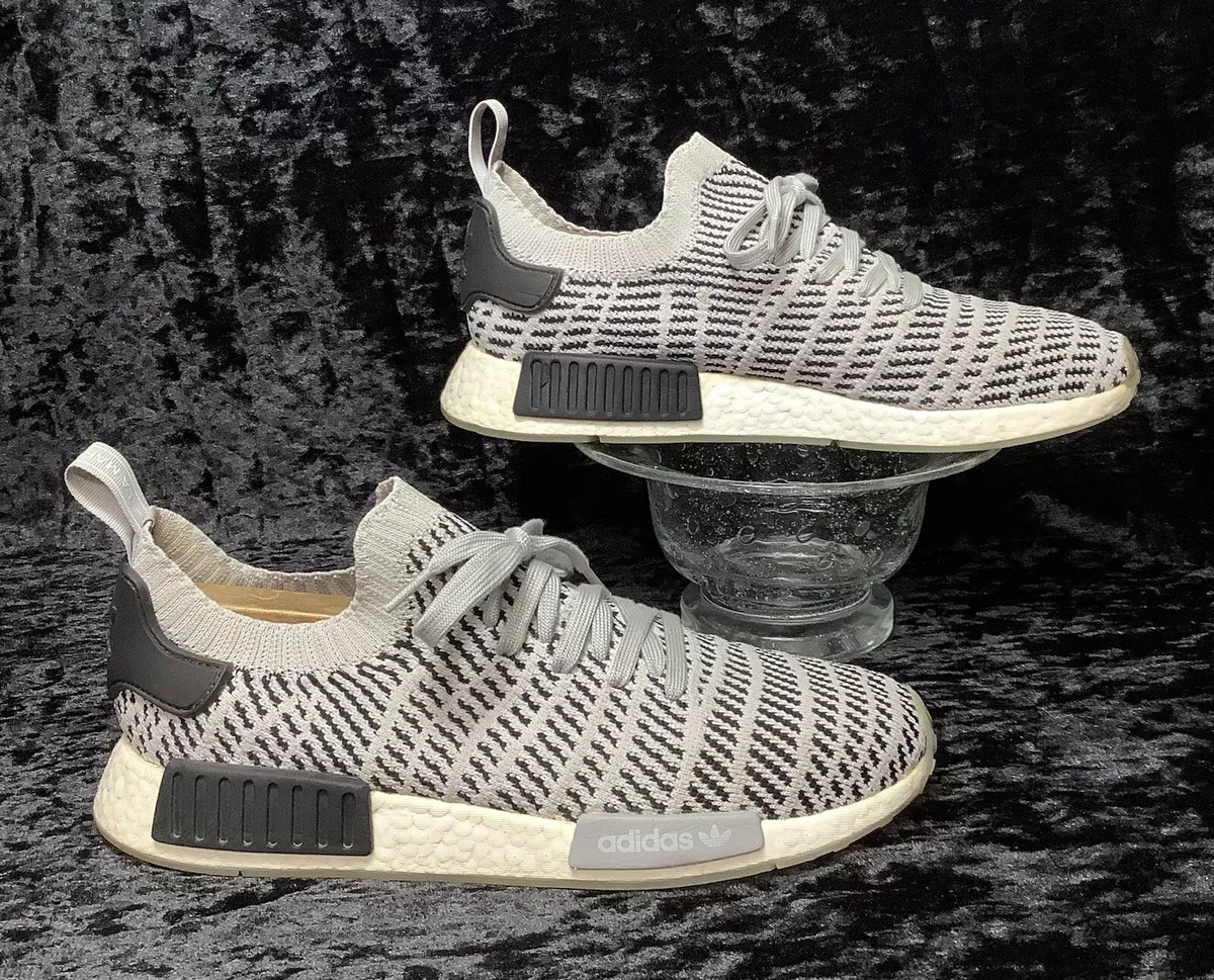 NMD R1 STLT PK PrimeKnit Boost Grey yzy CQ2387 yzy 44 men 10 eBay