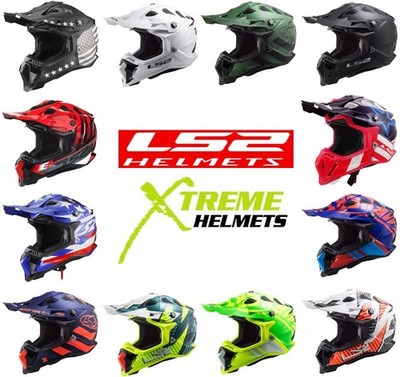 LS2 Subverter Evo Helmet Off Road MX Goggle Friendly DD Ring DOT