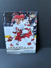 2024-25 Upper Deck Scott Morrow Young Guns Rookie Card Hurricanes. rookie card picture