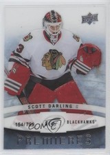 2014-15 Upper Deck Ice Ice Premieres 154/799 Scott Darling #116 xp6