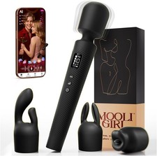 Kit vibrador de varita 4 en 1 para mujeres, juguete sexual para el cl toris ,