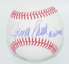 JOHNNY BENCH "76 WS MVP" Reds Signed Rawlings MLB BASEBALL + BECKETT COA #6800