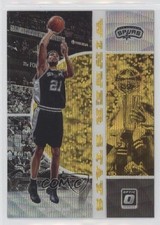 2019-20 Panini Donruss Optic Winner Stays Gold Wave Prizm Tim Duncan #7 HOF 0u02