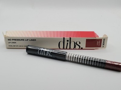 DIBS No Pressure Lip Liner in PRETTY SPICY (Dark Poppy Pink) .0088oz/.25g SEALED